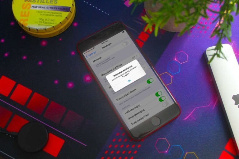imessage activation errors